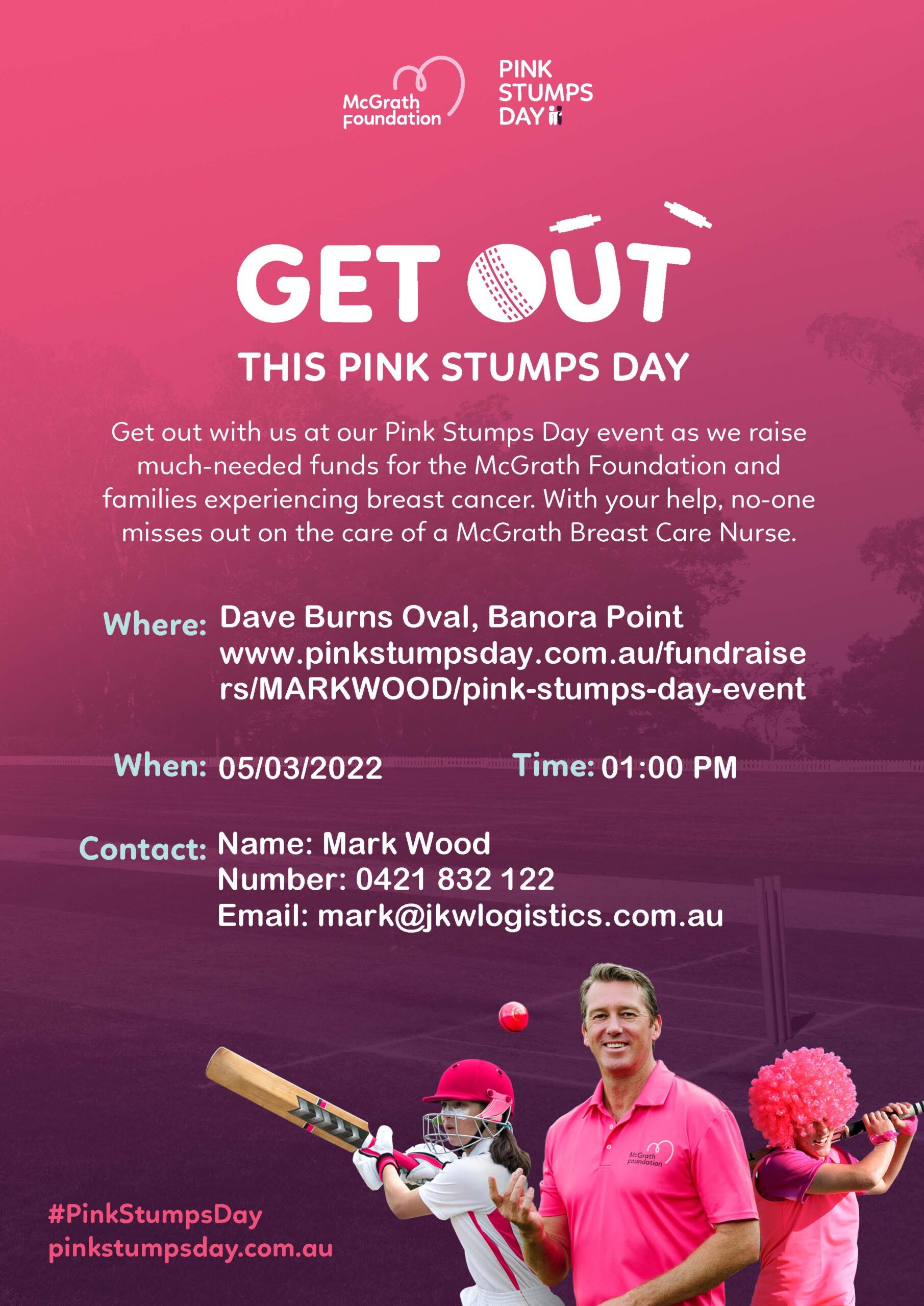 Pink Stumps Day 2022